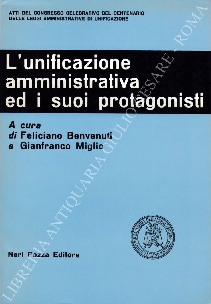L'unificazione amministrativa