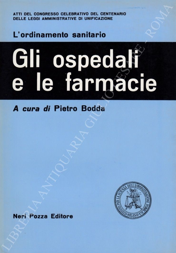 Gli ospedali e le farmacie