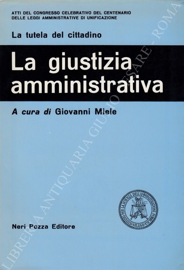 La giustizia amministrativa