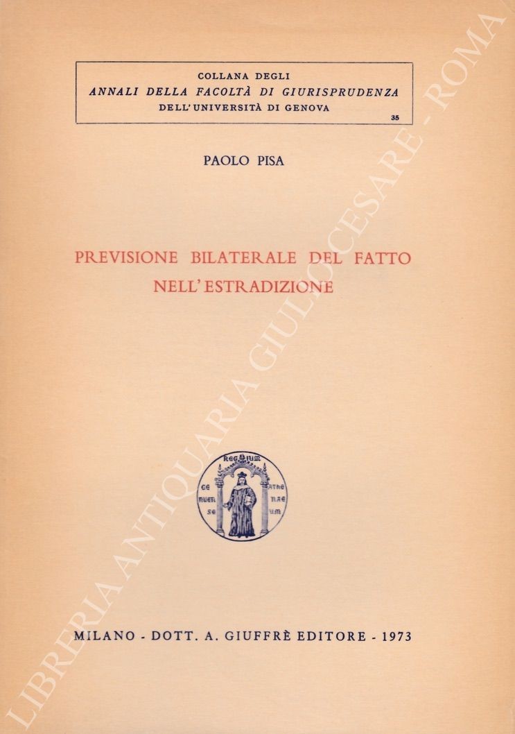 Previsione bilaterale del fatto nell'estradizione