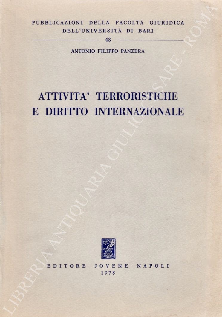 Attività terroristiche e diritto internazionale