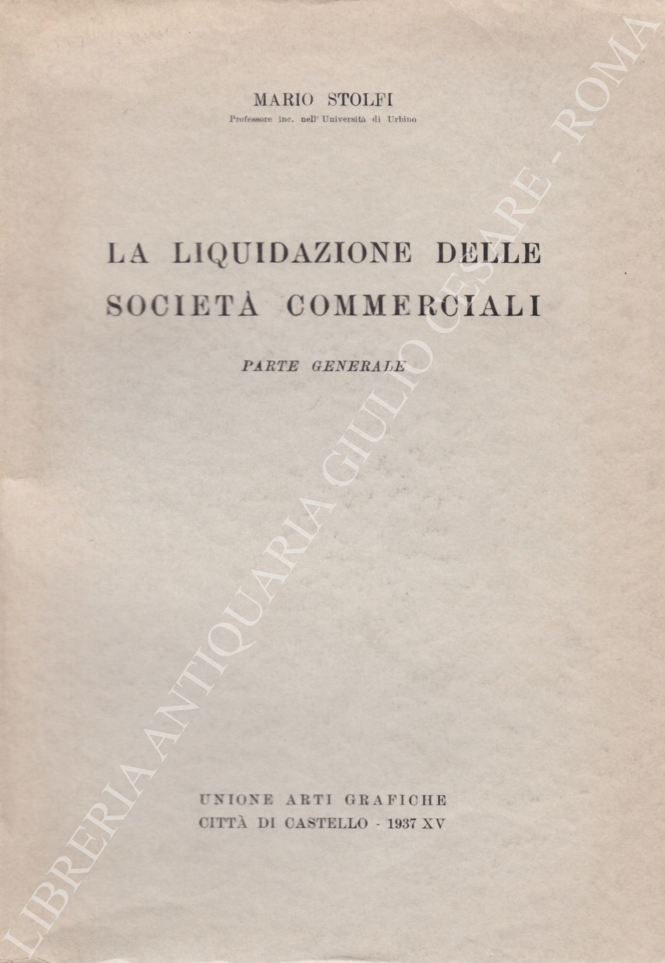 La liquidazione delle società commerciali