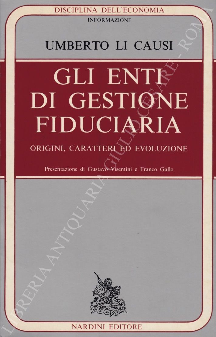 Gli enti di gestione fiduciaria