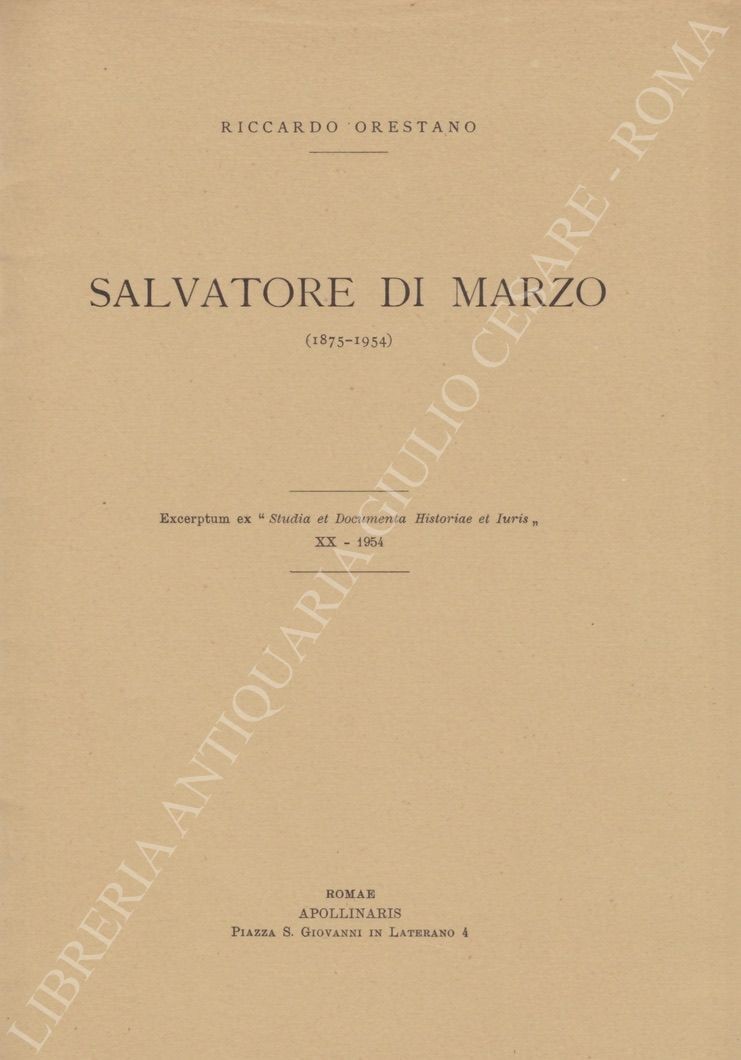 Salvatore di Marzo (1875 - 1954)