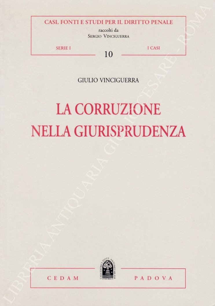 La corruzione nella giurisprudenza