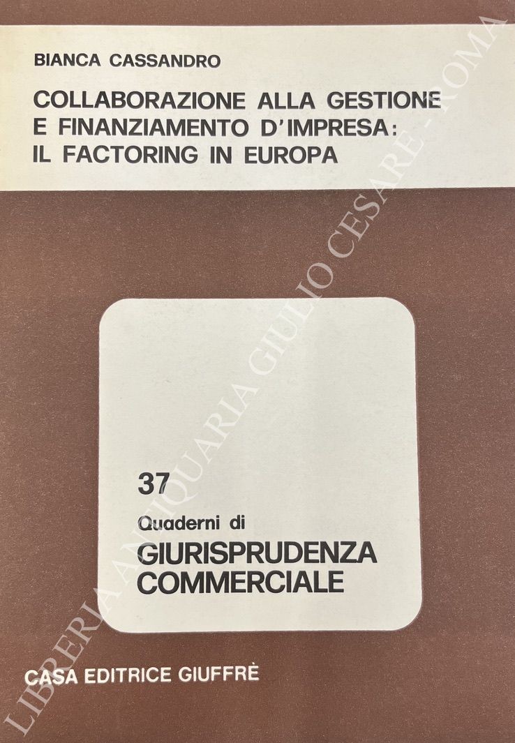 Collaborazione alla gestione e finanziamento d'impresa