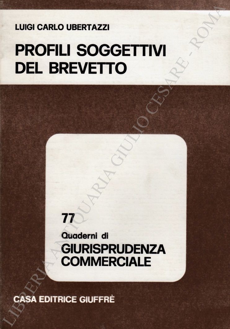 Profili soggettivi del brevetto