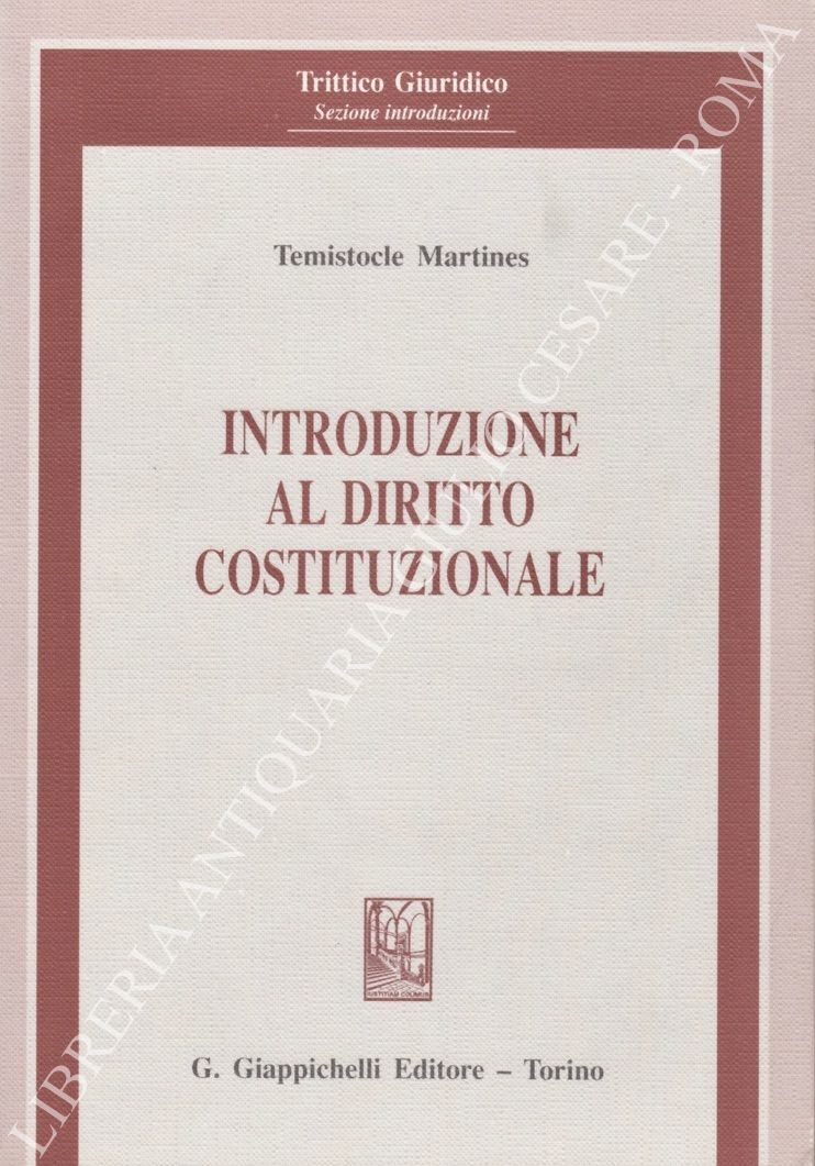 Introduzione al diritto costituzionale
