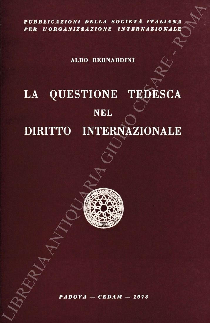 La questione tedesca nel diritto internazionale