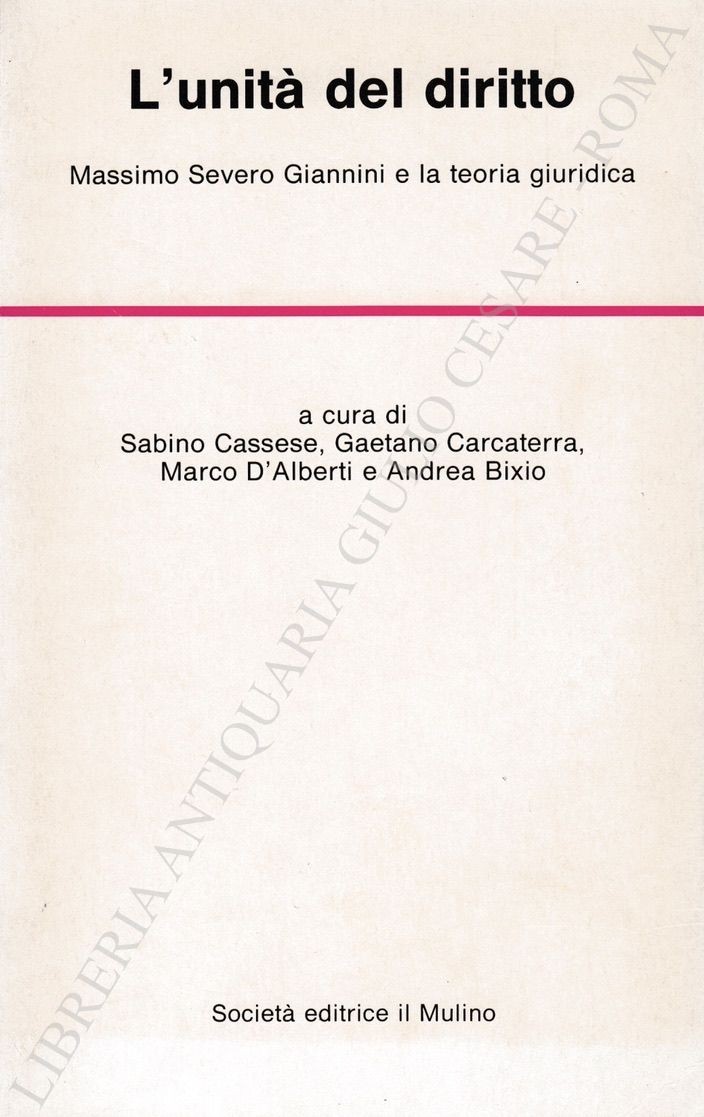 L'unità del diritto