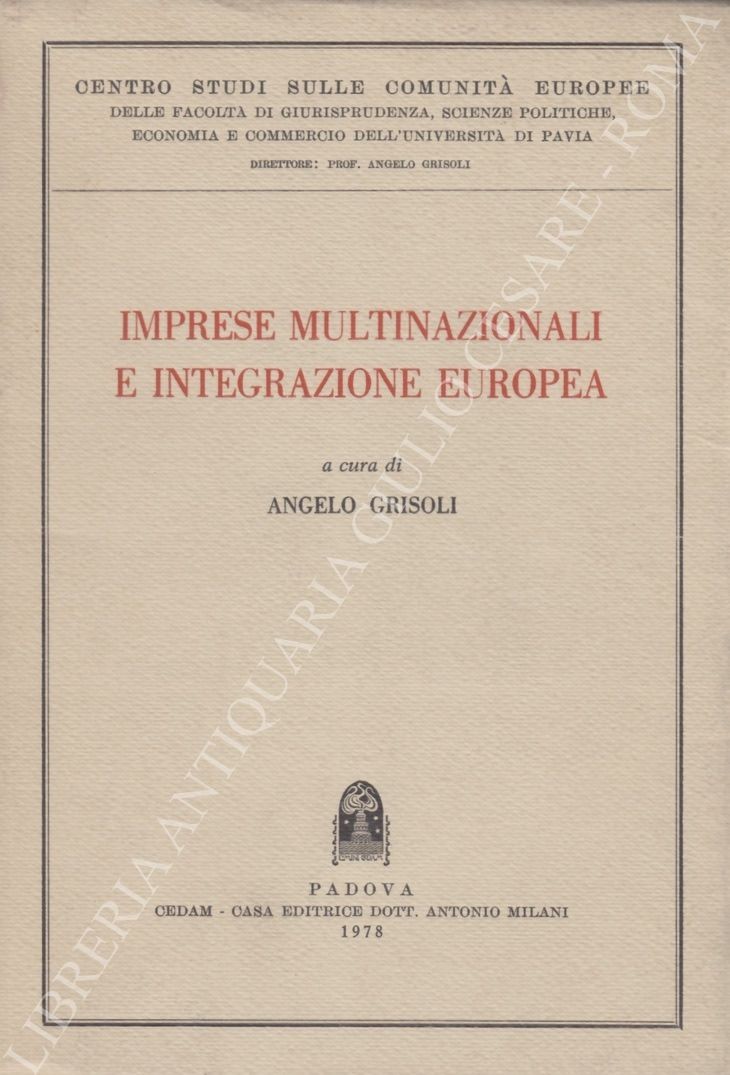 Imprese multinazionali e integrazione europea