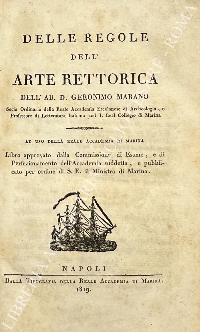 Delle regole dell'arte rettorica