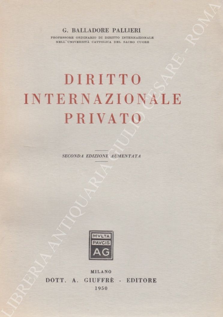 Diritto internazionale privato