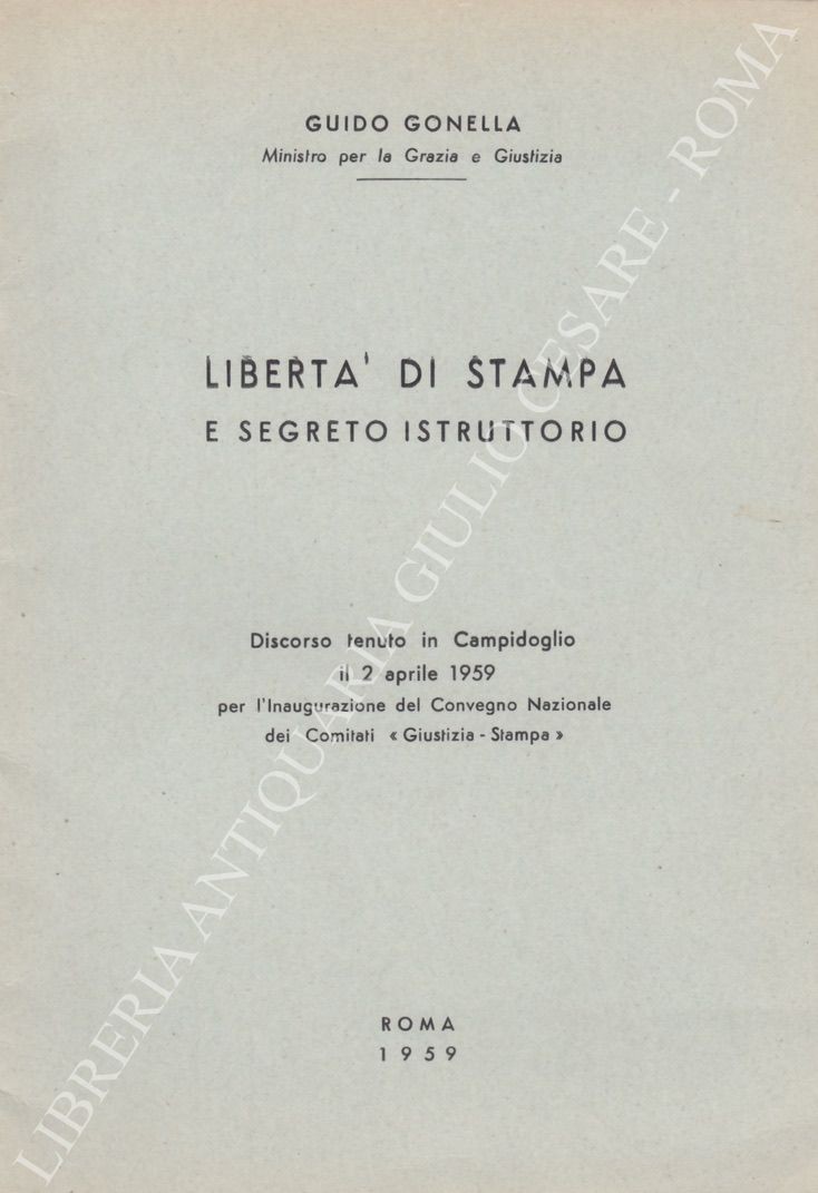 Libertà di stampa e segreto istruttorio