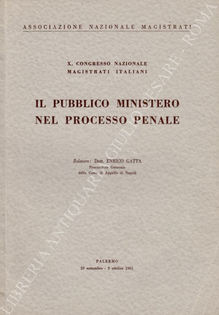 Il pubblico ministero nel processo penale