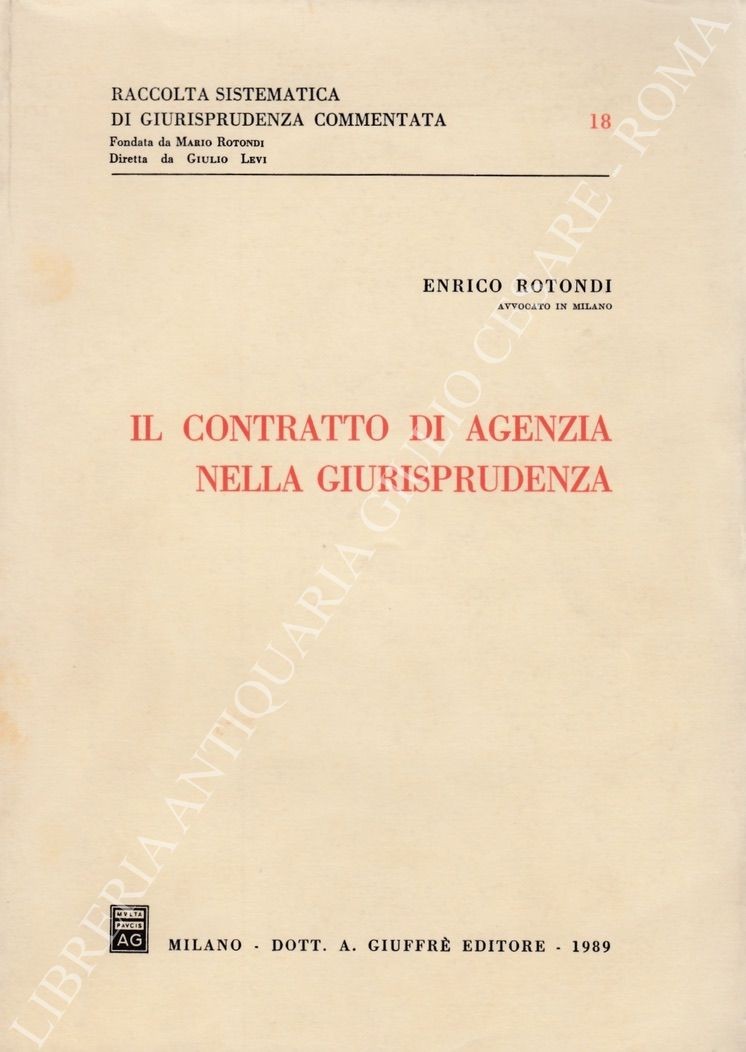 Il contratto di agenzia nella giurisprudenza