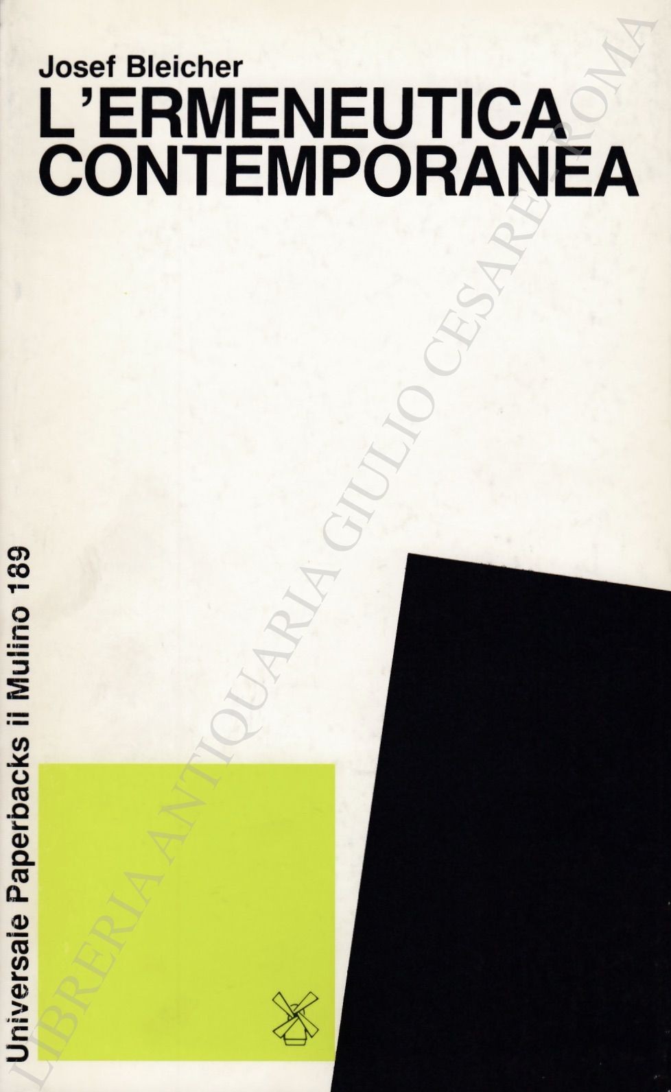 L'ermeneutica contemporanea