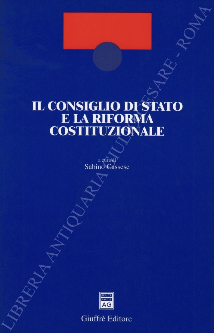 Il consiglio di Stato e la riforma costituzionale