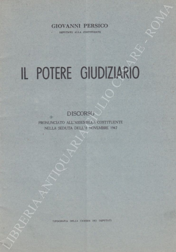 Il potere giudiziario