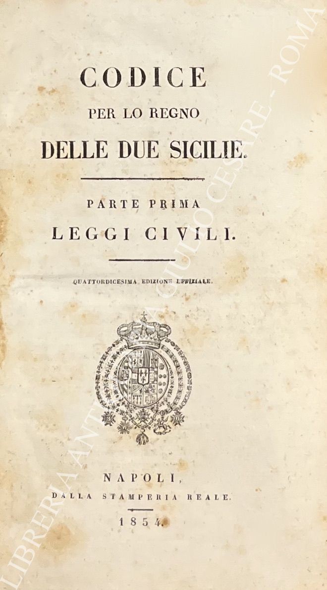 Codice per lo Regno delle Due Sicilie