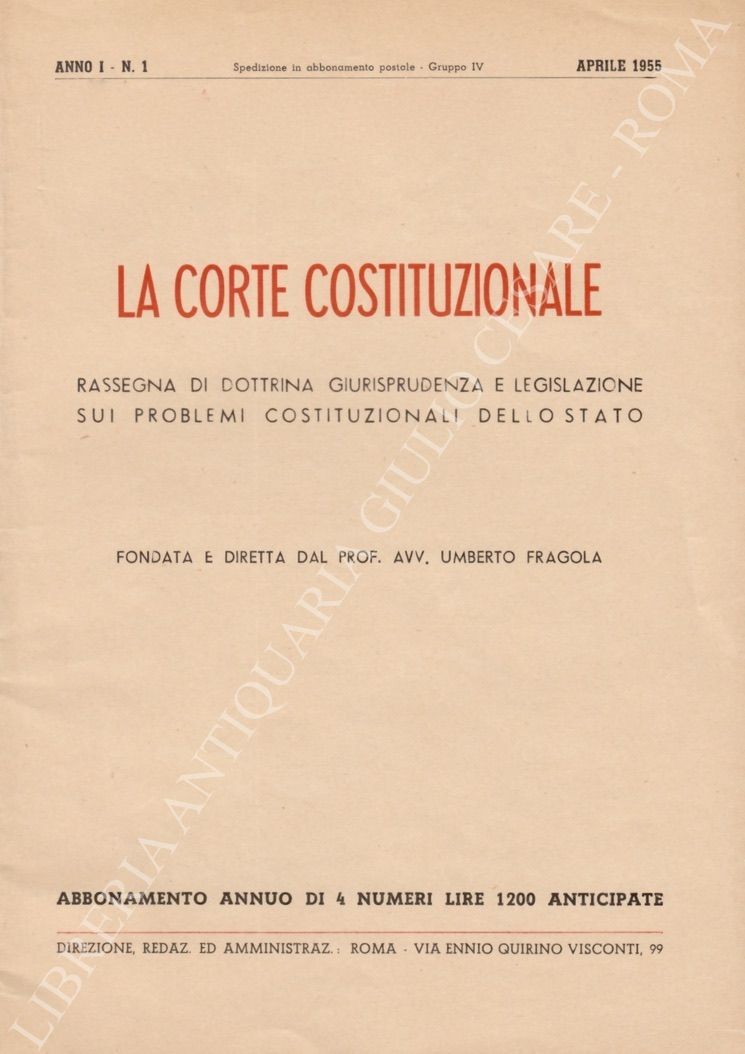 La Corte Costituzionale