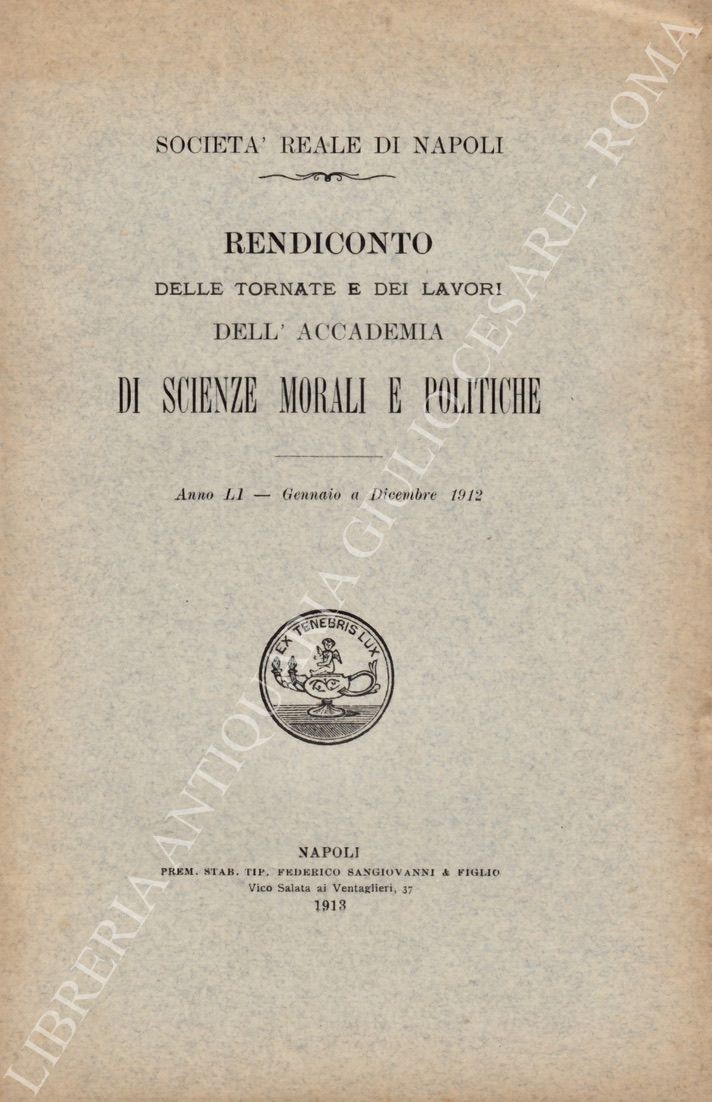 Rendiconto delle tornate e dei lavori dell'Accademia
