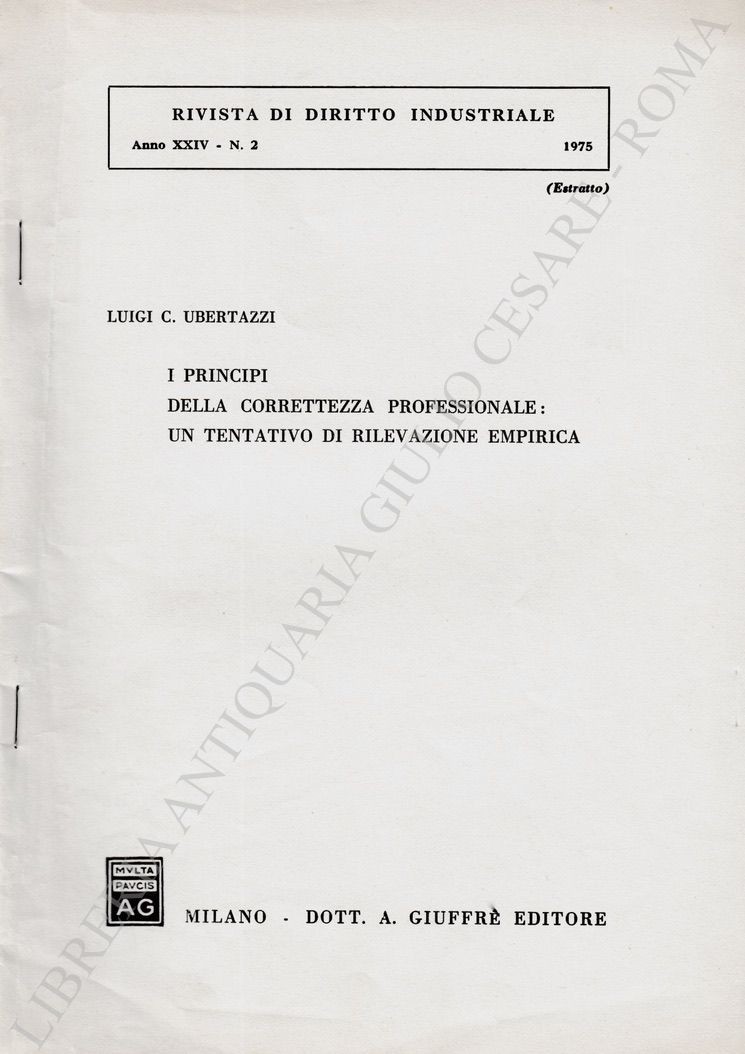 I principi della correttezza professionale