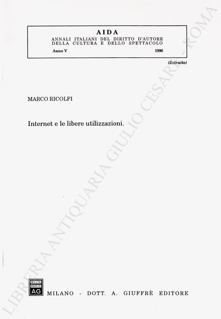 Internet e le libere utilizzazioni