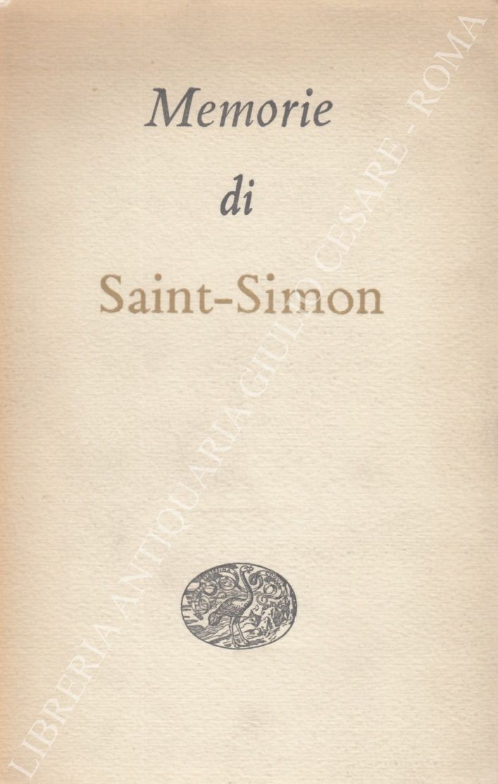 Memorie di Saint - Simon