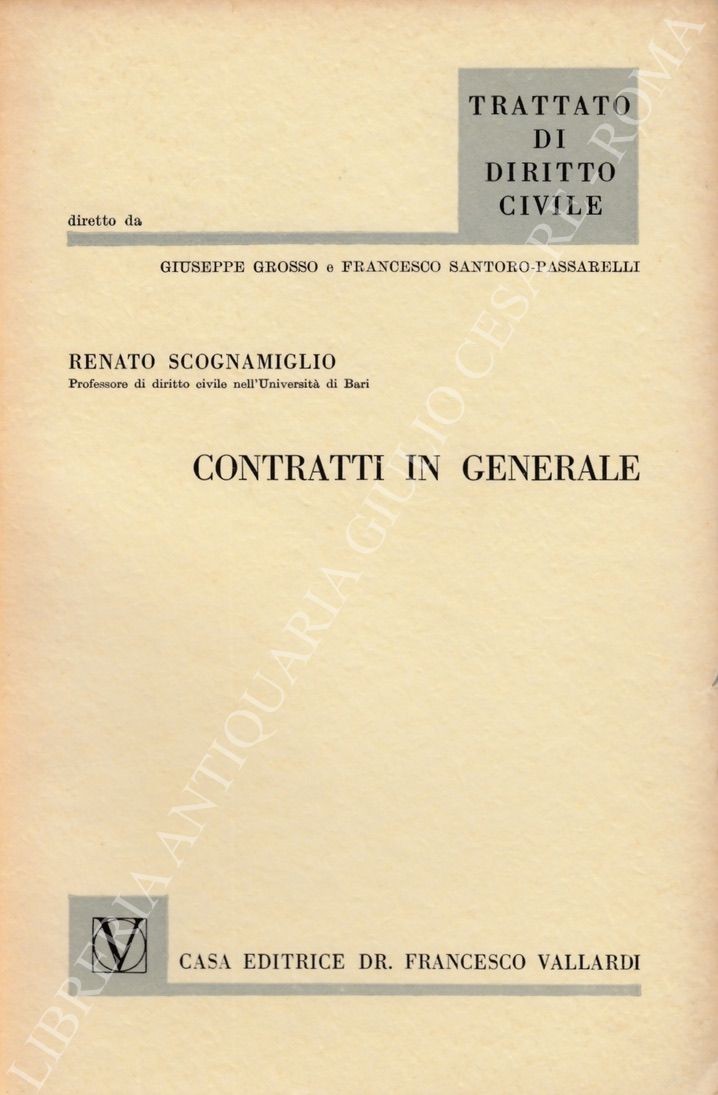Contratti in generale