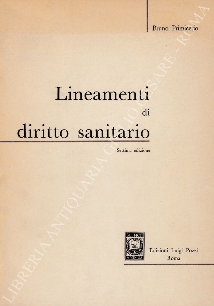 Lineamenti di diritto sanitario