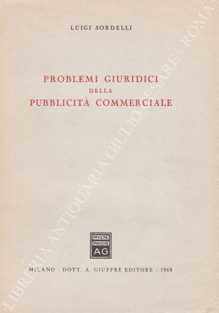 Problemi giuridici della pubblicità commerciale