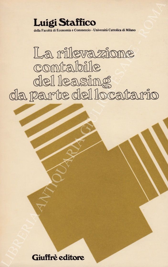 La rilevazione contabile del leasing