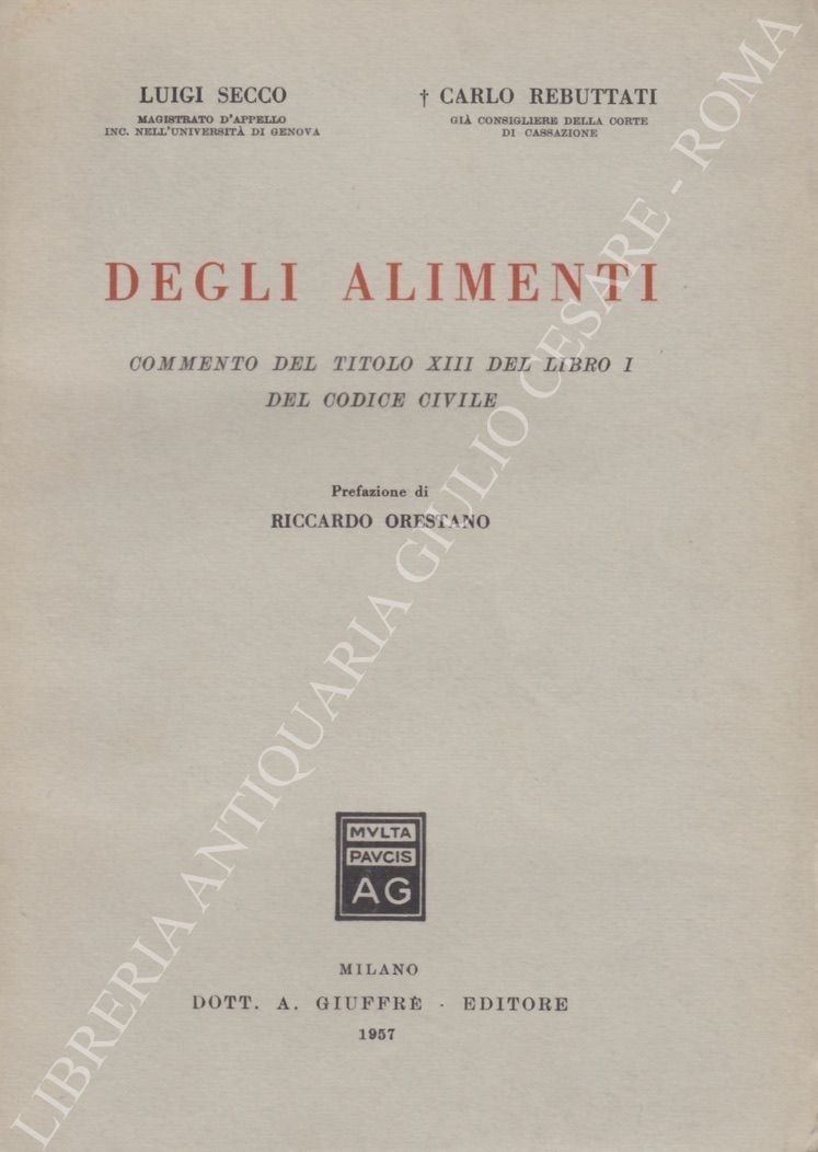 Degli alimenti