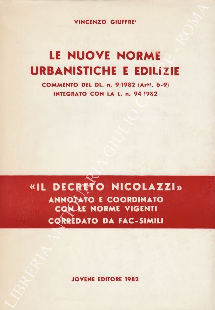 Le nuove norme urbanistiche e edilizie