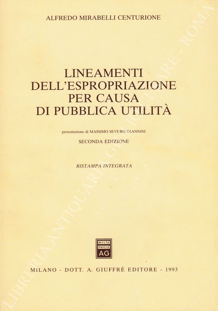 Lineamenti dell'espropriazione