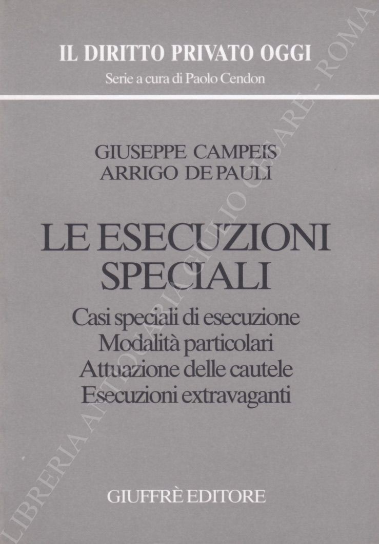 Le esecuzioni speciali