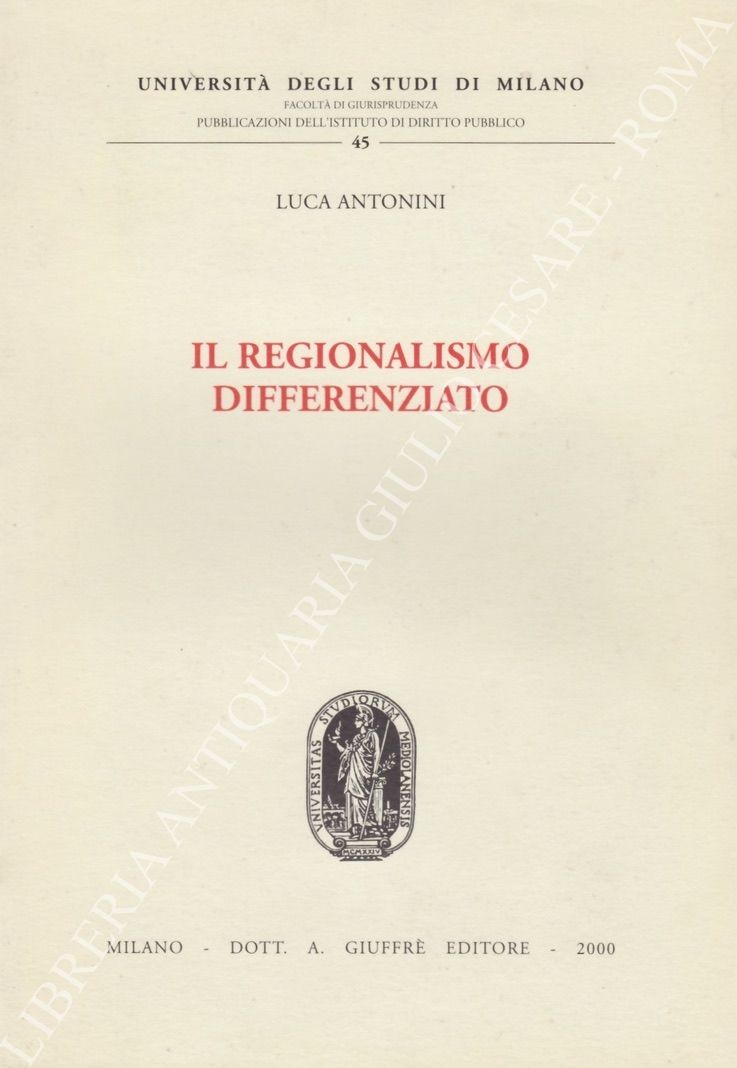 Il regionalismo differenziato