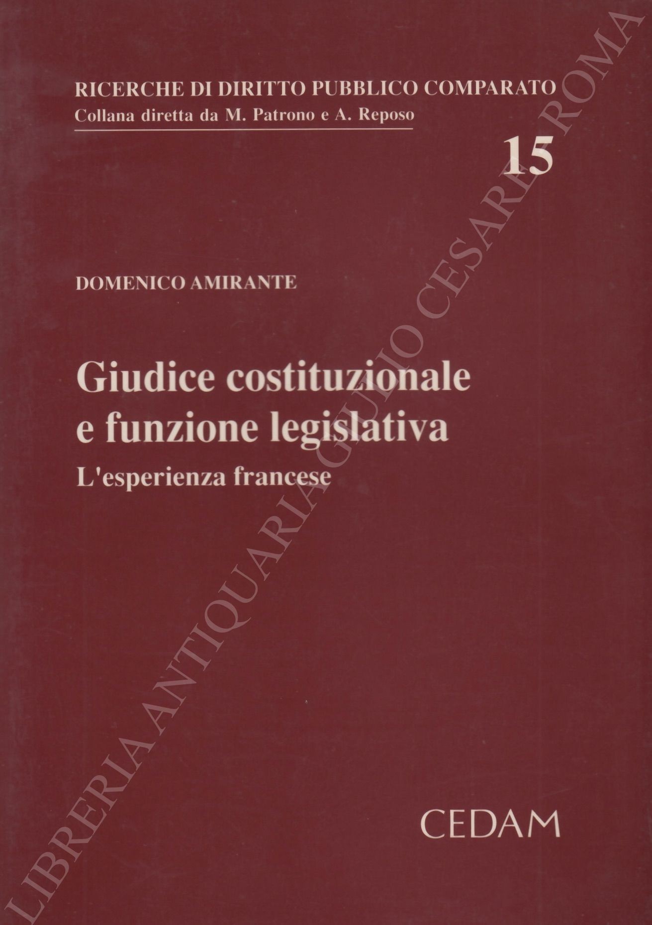 Giudice costituzionale e funzione legislativa
