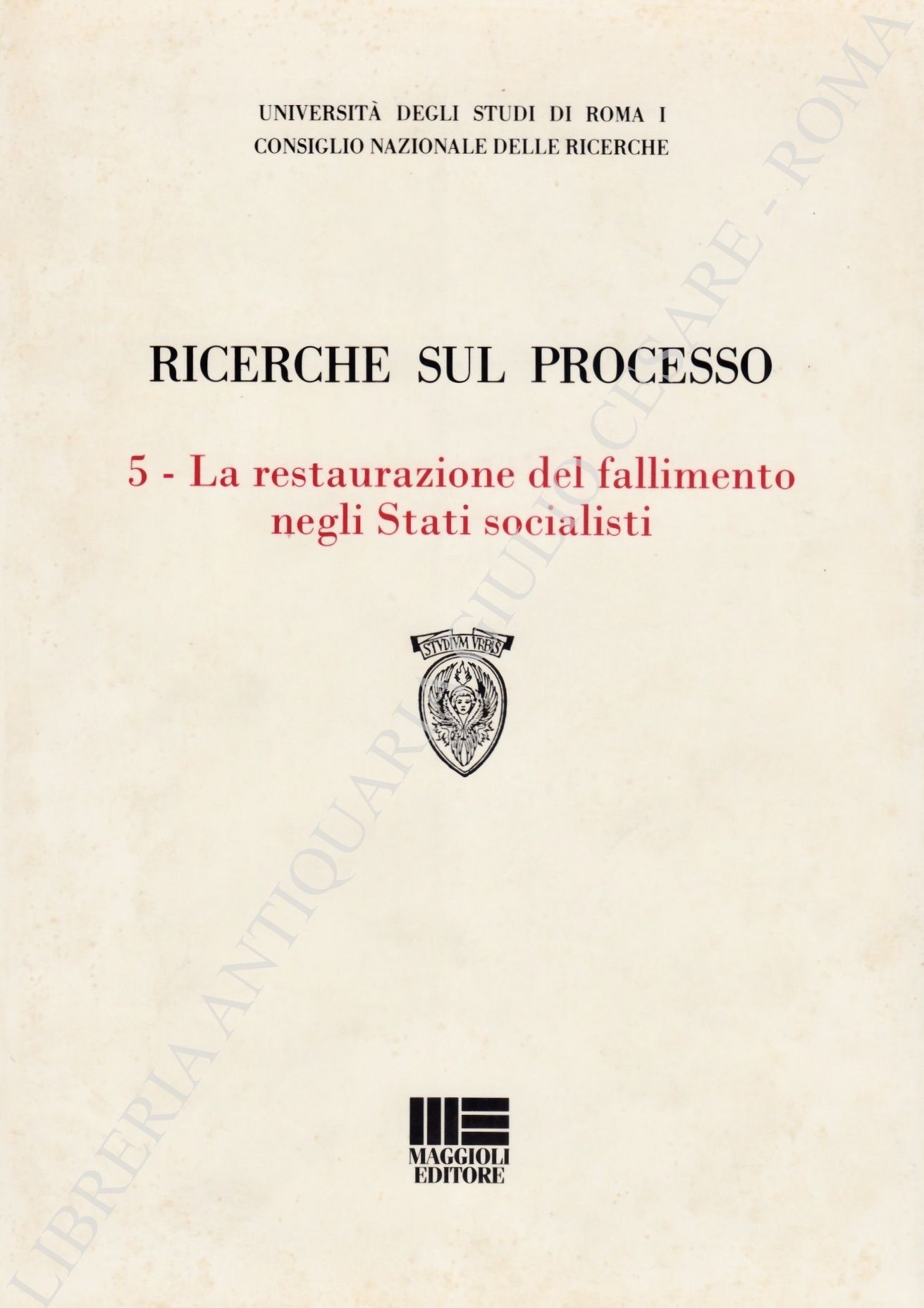 Ricerche sul processo