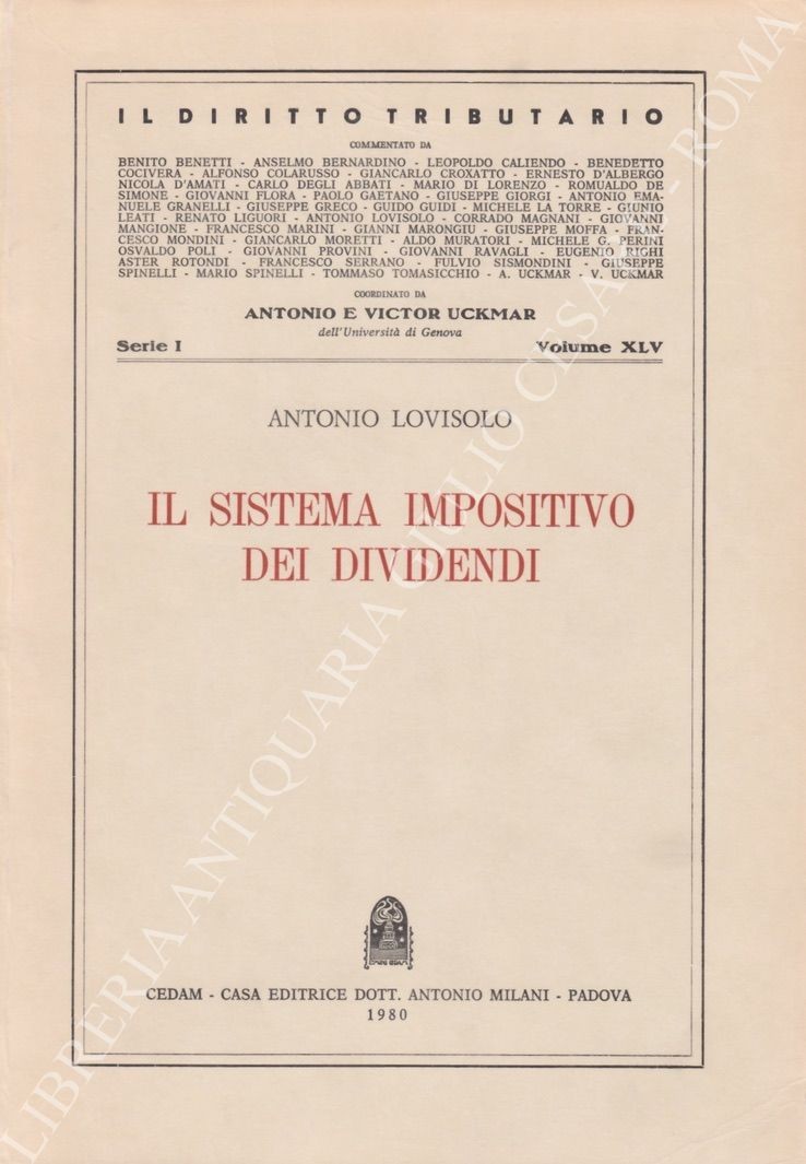 Il sistema impositivo dei dividendi