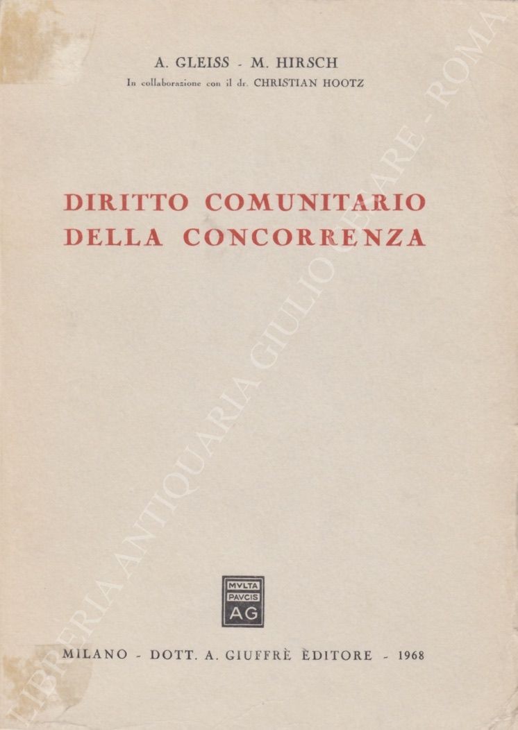 Diritto comunitario della concorrenza