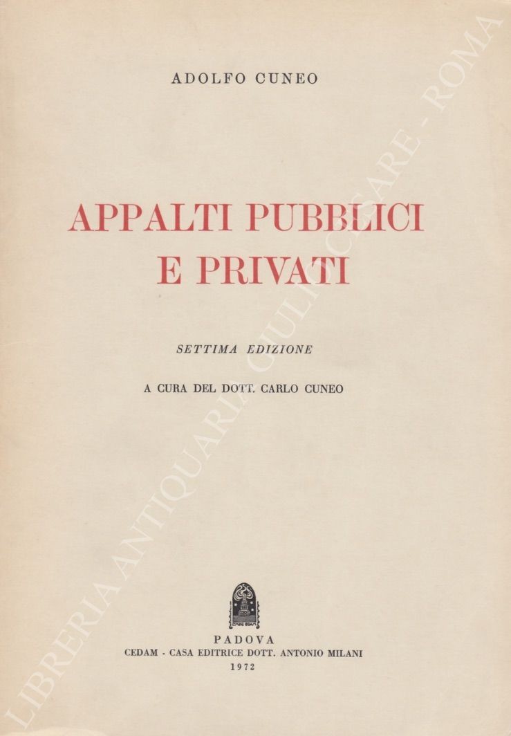 Appalti pubblici e privati