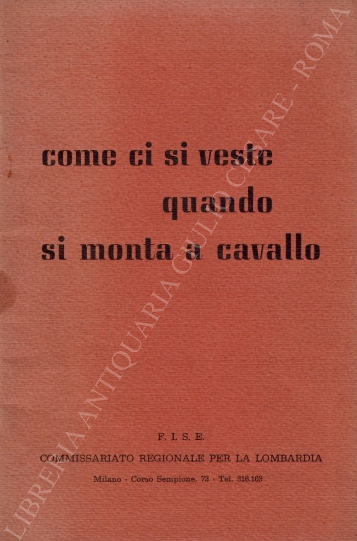 Come ci si veste quando si monta a cavallo