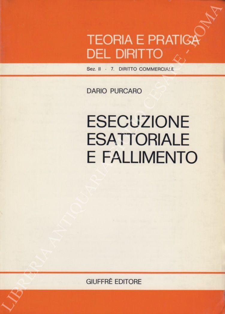 Esecuzione esattoriale e fallimento