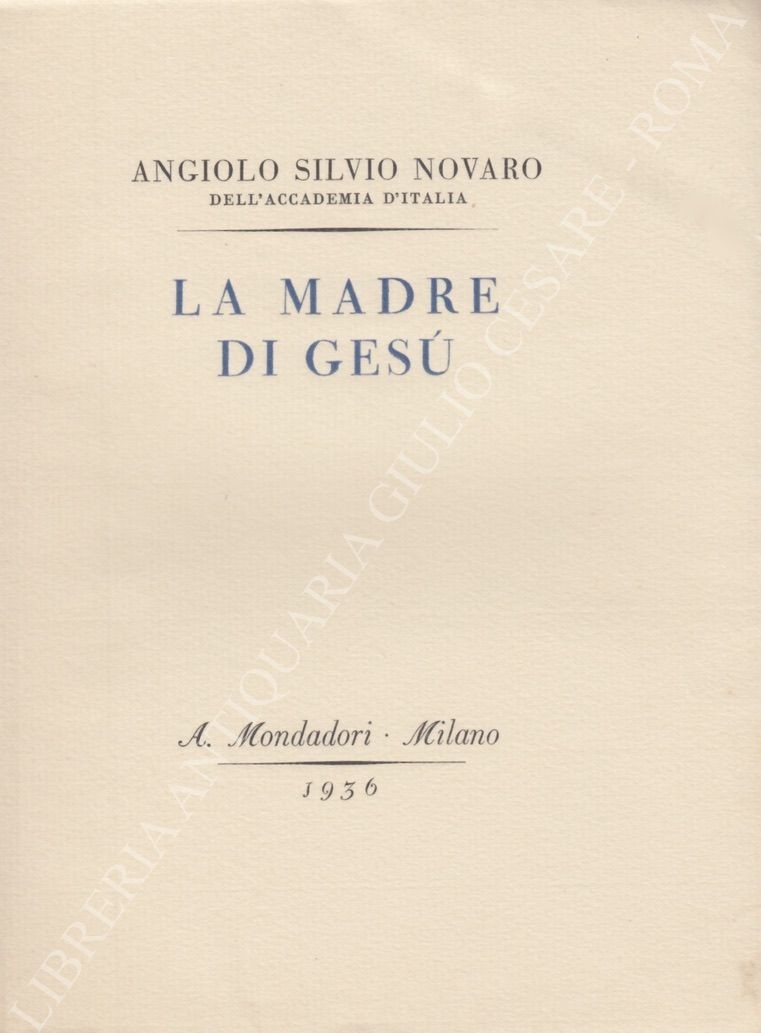 La madre di Gesù