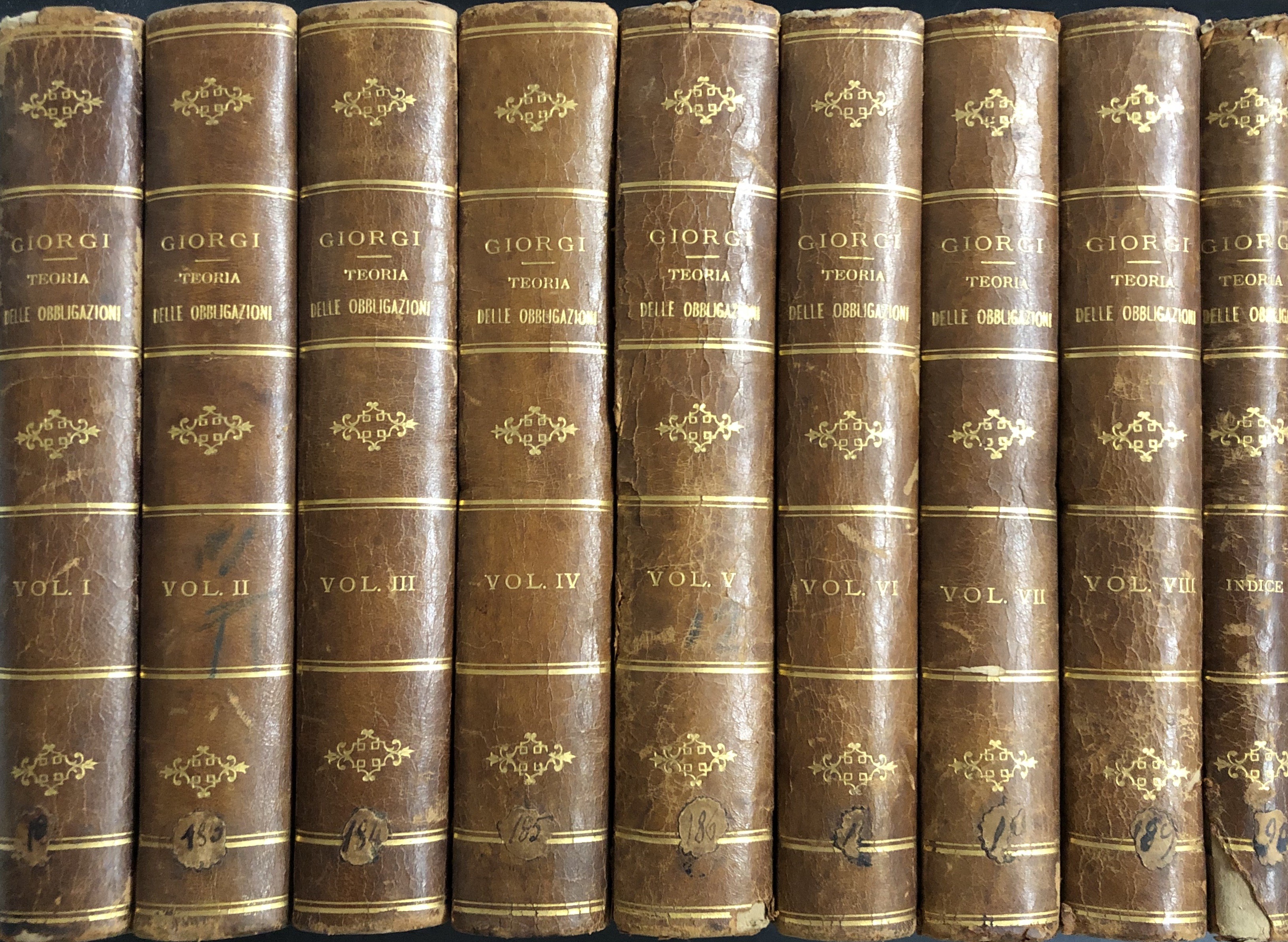 Teoria delle obbligazioni nel diritto moderno italiano