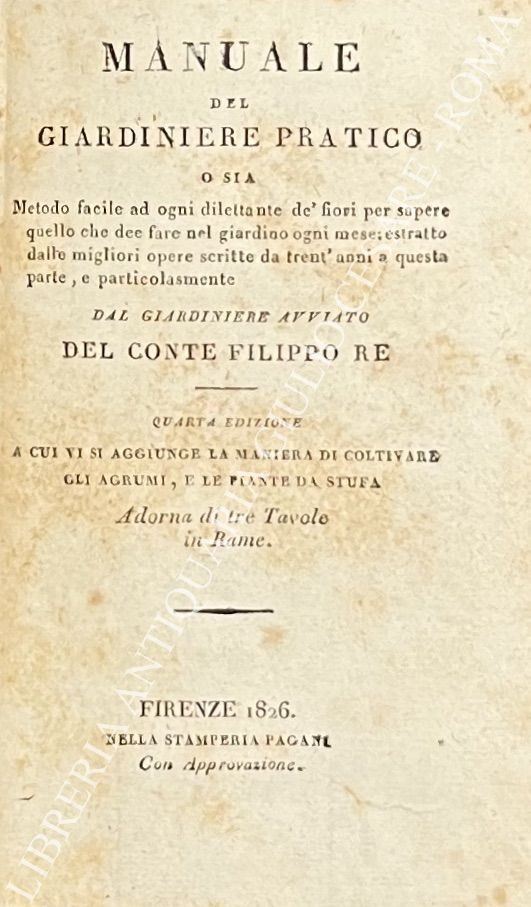 Manuale del giardiniere pratico