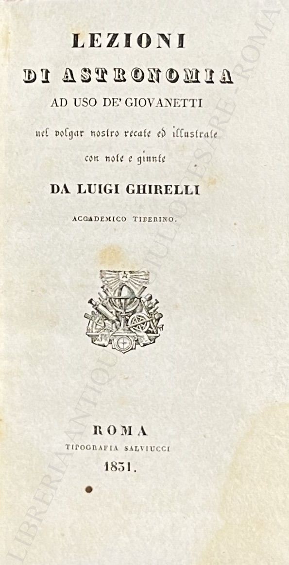 Lezioni di astronomia