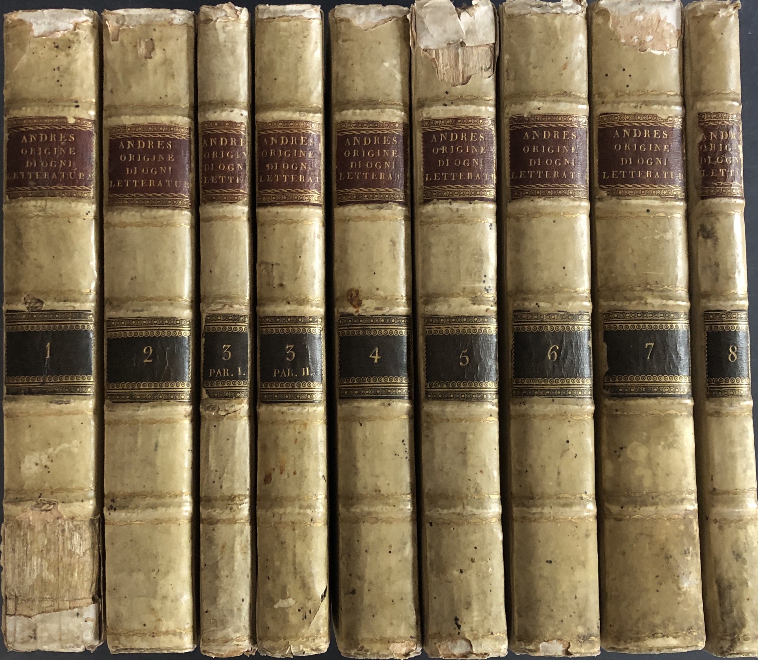 Dell'origine, progressi e stato attuale di ogni Letteratura